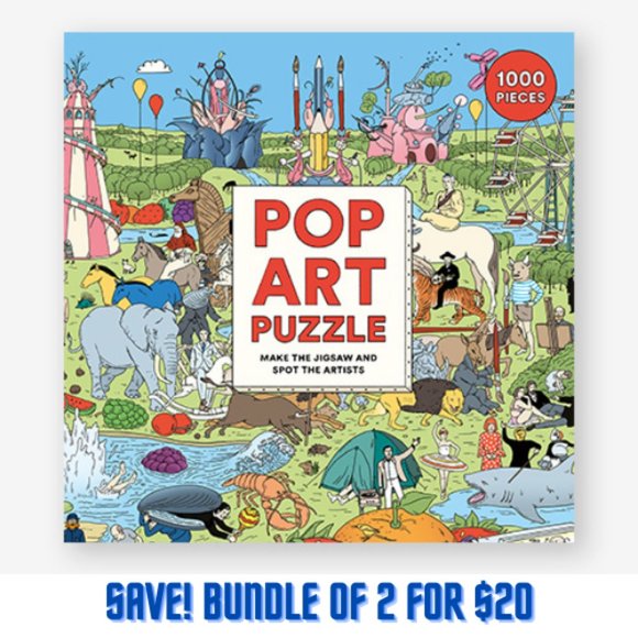 Pop Art Other - COPY - Pop Art Jigsaw Puzzle 1000 Piece